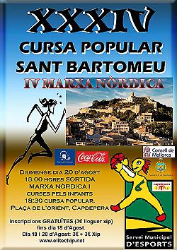 XXXIV Cursa Sant Bartomeu - Capdepera 2017