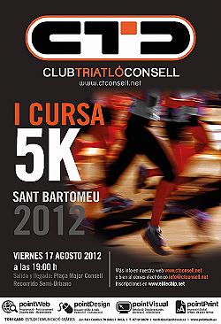 I Cursa 5k Sant Bartomeu 2012