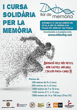 I Cursa Solidaria Per La Memòria 2016