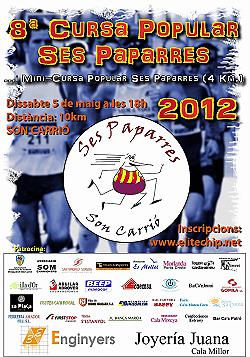 VIII Cursa de ses Paparres 2012