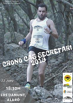 XVI Crono Cas Secretari 2019