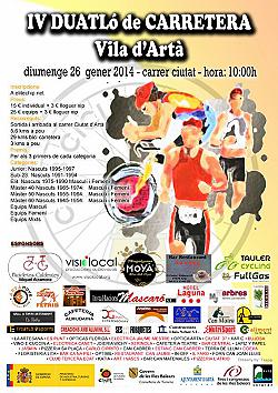 IV Duatló carretera Vila d'Artà 2014