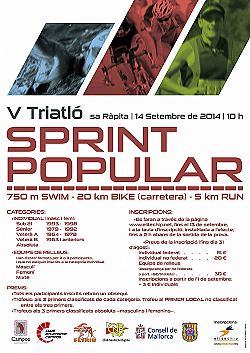 V Triatló de Sa Rapita 2014