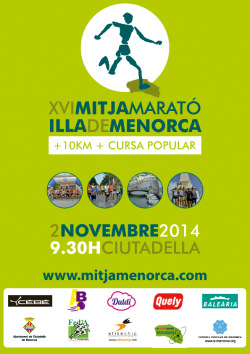 10 km. i Mitja Marató Illa de Menorca 2014