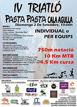 IV Triatló Pasta Pasta Cala Agulla 2012