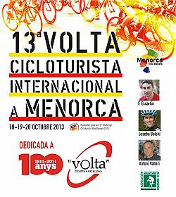 13ª Volta Cicloturista Internacional a Menorca 2013