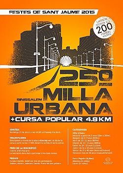 Milla Urbana + Cursa Popular Binissalem 2015
