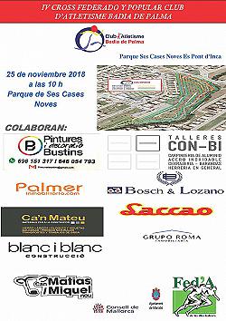 IV Cross Popular Club D'Atletisme Badia De Palma 2018