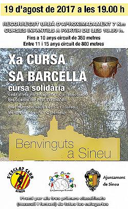 X Cursa de Sa Barcella - Sineu 2017