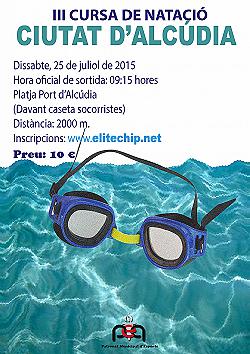 III cursa de Natacio Ciutat d'Alcùdia 2015