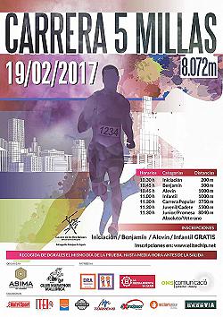 Carrera 5 Millas-Asima 2017