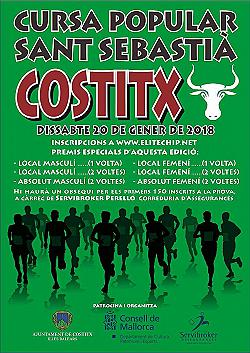 IV Cursa Popular Sant Sebastià a Costitx 2018