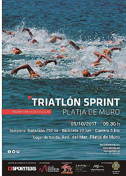 Triathlon Sprint Playa de Muro 2017
