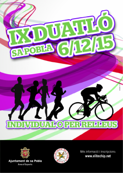 IX Duatló de sa Pobla 2015